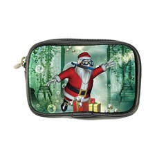 Funny Santa Claus In The Underwater World Coin Purse by FantasyWorld7
