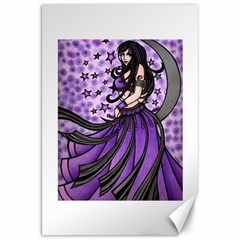 Violet Moon Belly Dancer Canvas 20  X 30  