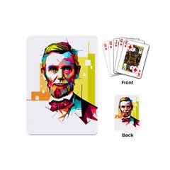 Abraham Lincoln Playing Cards (mini)  by bhazkaragriz