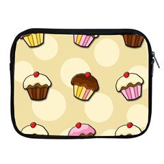 Colorful Cupcakes Pattern Apple Ipad 2/3/4 Zipper Cases by Valentinaart