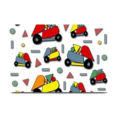 Toy Cars Pattern Plate Mats by Valentinaart