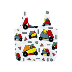 Toy Cars Pattern Full Print Recycle Bags (s) 