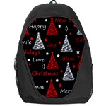 New Year pattern - red Backpack Bag
