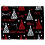 New Year pattern - red Cosmetic Bag (XXXL) 