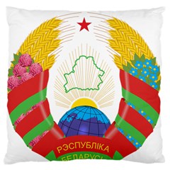 Coat Of Arms Of The Republic Of Belarus Standard Flano Cushion Case (two Sides) by abbeyz71