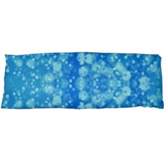 Light Circles, Dark And Light Blue Color Body Pillow Case (dakimakura) by picsaspassion