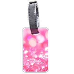 Pink Diamond  Luggage Tags (two Sides) by Brittlevirginclothing