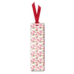 Gorgeous Pink Flower Pattern Small Book Marks by Brittlevirginclothing