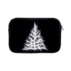 Christmas Fir, Black And White Apple Ipad Mini Zipper Cases by picsaspassion