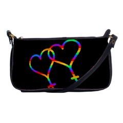 Love Is Love Shoulder Clutch Bags by Valentinaart