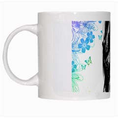 Shy Anime Girl White Mugs by Brittlevirginclothing