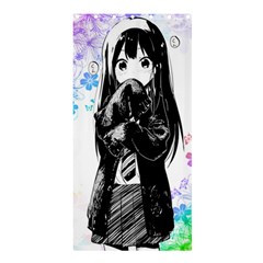 Shy Anime Girl Shower Curtain 36  X 72  (stall)  by Brittlevirginclothing
