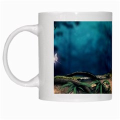 Fantasy Nature  White Mugs by Brittlevirginclothing