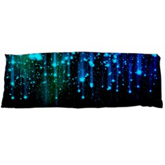 Abstract Stars Falling Body Pillow Case (dakimakura) by Brittlevirginclothing