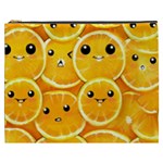 Cute orange  Cosmetic Bag (XXXL) 