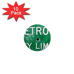 Detroit City Limits 1  Mini Magnet (10 Pack)  by DetroitCityLimits