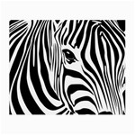 Animal Cute Pattern Art Zebra Small Glasses Cloth