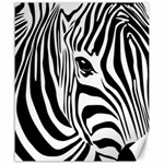 Animal Cute Pattern Art Zebra Canvas 20  x 24  