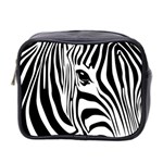 Animal Cute Pattern Art Zebra Mini Toiletries Bag 2-Side