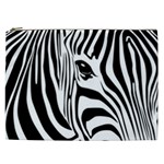 Animal Cute Pattern Art Zebra Cosmetic Bag (XXL) 