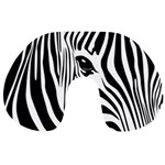 Animal Cute Pattern Art Zebra Travel Neck Pillows