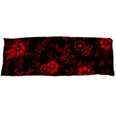 Small Red Roses Body Pillow Case (dakimakura) by Brittlevirginclothing