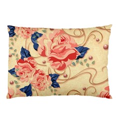 Beautiful Pink Roses Pillow Case by Brittlevirginclothing