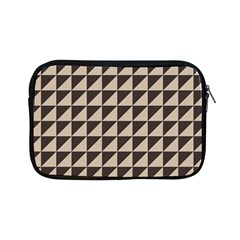 Brown Triangles Background Pattern  Apple Ipad Mini Zipper Cases by Amaryn4rt