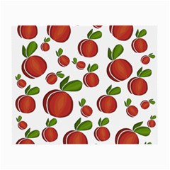 Peaches Pattern Small Glasses Cloth by Valentinaart