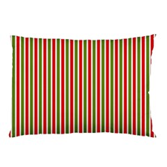 Pattern Background Red White Green Pillow Case (two Sides)