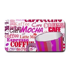 Coffee Cup Lettering Coffee Cup Medium Bar Mats by Amaryn4rt