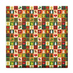 Pattern Christmas Patterns Face Towel