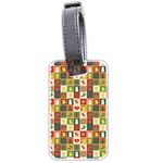 Pattern Christmas Patterns Luggage Tags (Two Sides)