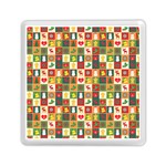 Pattern Christmas Patterns Memory Card Reader (Square) 