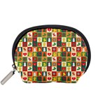 Pattern Christmas Patterns Accessory Pouches (Small) 