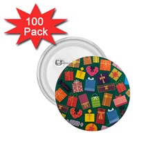 Presents Gifts Background Colorful 1 75  Buttons (100 Pack)  by Amaryn4rt