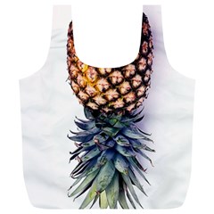 La Pina Pineapple Full Print Recycle Bags (l)  by Brittlevirginclothing