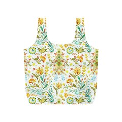 Cute Small Colorful Flower  Full Print Recycle Bags (s)  by Brittlevirginclothing