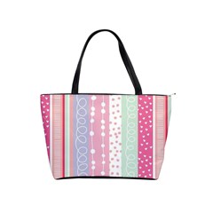 Pink Colored Sparkled Wood Shoulder Handbags by Brittlevirginclothing