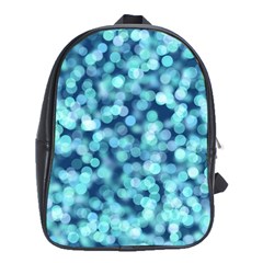 Blue Toned Light  School Bags (xl)  by Brittlevirginclothing