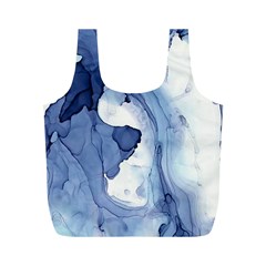 Paint In Water Full Print Recycle Bags (m)  by Brittlevirginclothing