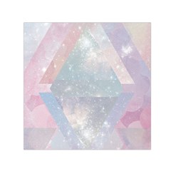 Pastel Colored Crystal Small Satin Scarf (square)