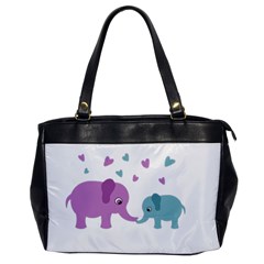 Elephant Love Office Handbags by Valentinaart