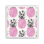 pink pineapple Memory Card Reader (Square)  Front