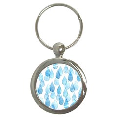 Rain Drops Key Chains (round)  by Brittlevirginclothing