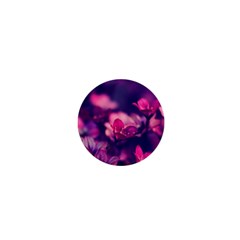 Blurry Flowers 1  Mini Buttons by Brittlevirginclothing