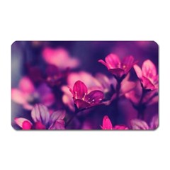 Blurry Flowers Magnet (rectangular) by Brittlevirginclothing
