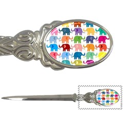 Cute Colorful Elephants Letter Openers by Brittlevirginclothing