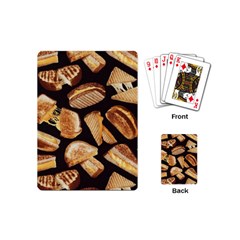 Delicious Snacks Playing Cards (mini)  by Brittlevirginclothing