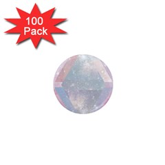 Pastel Crystal 1  Mini Magnets (100 Pack)  by Brittlevirginclothing
